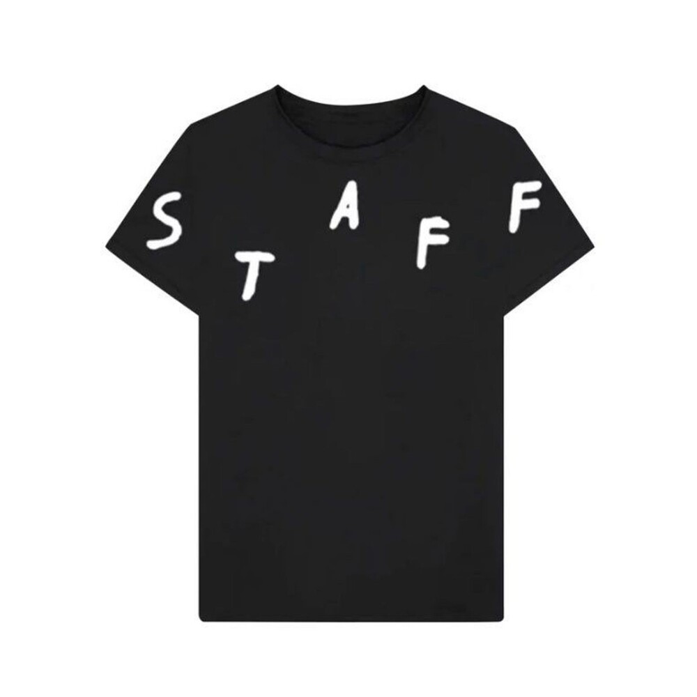 Cactus Jack by Travis Scott Astrofest Staff 2019 T-Shirt 'Black' Small